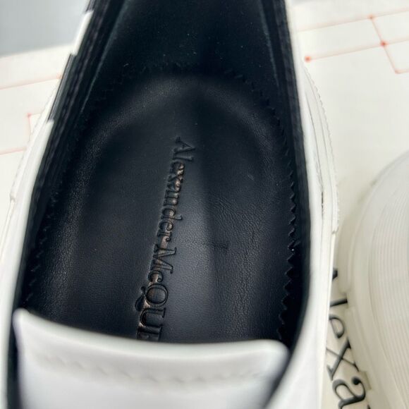 Men's Alexander, McQueen tread slick graffiti sneakers, size 46 made in Italy - Picture 12 of 13